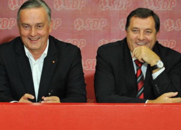 Zlatko Lagumdžija i Milorad Dodik